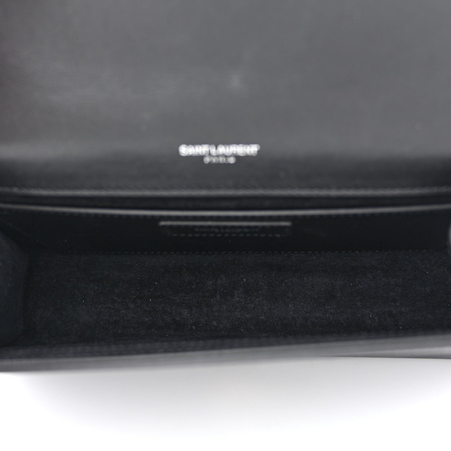 Saint Laurent Smooth Calfskin Medium Classic Monogram Kate Tassel Satchel Black 5 of 13