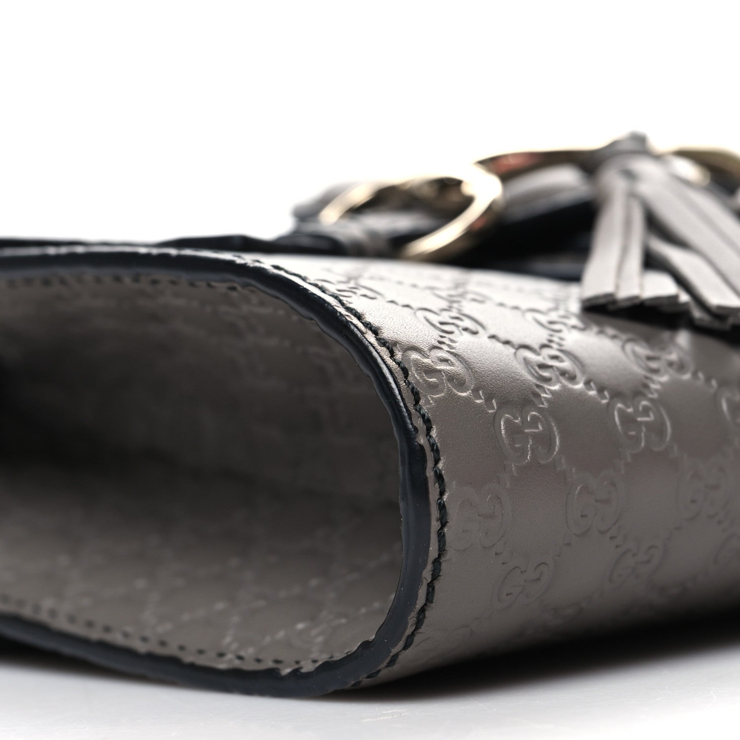 Gucci Soft Microguccissima Mini Emily Chain Shoulder Bag Loess 9 of 10