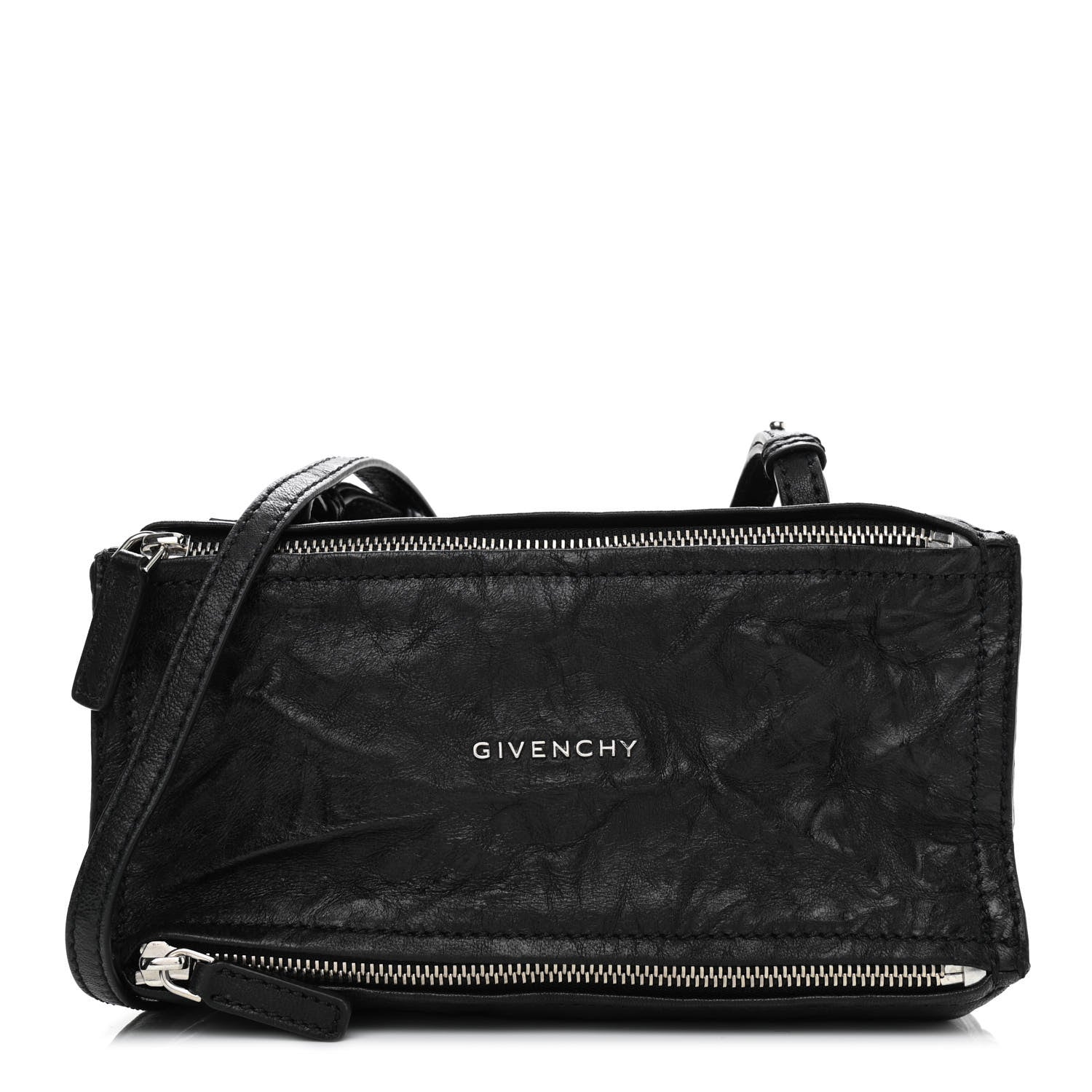 Givenchy Tumbled Sheepskin Mini Pandora Black 1 of 10