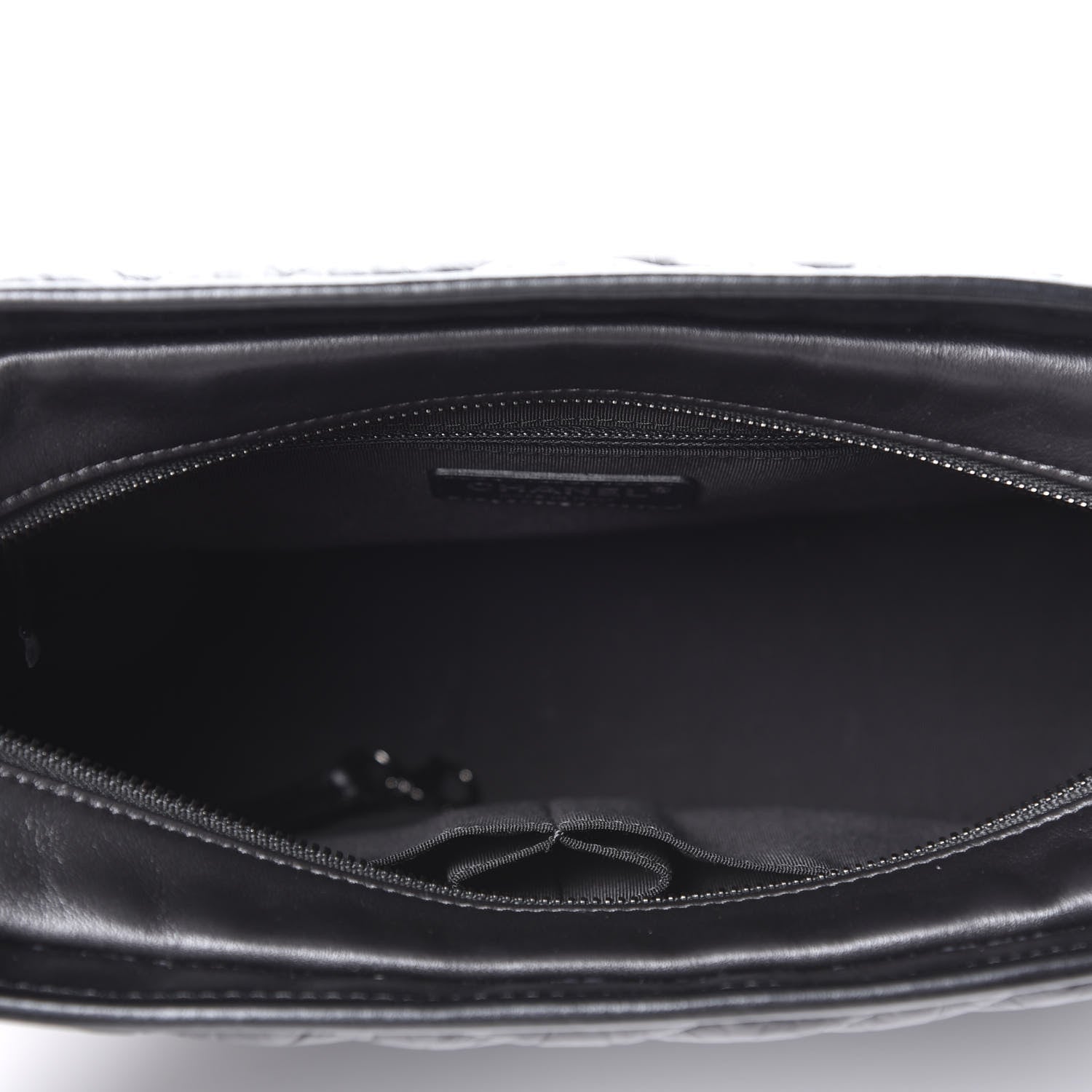 Chanel Aged Calfskin Chevron Quilted Medium Gabrielle Hobo Black 4 of 9