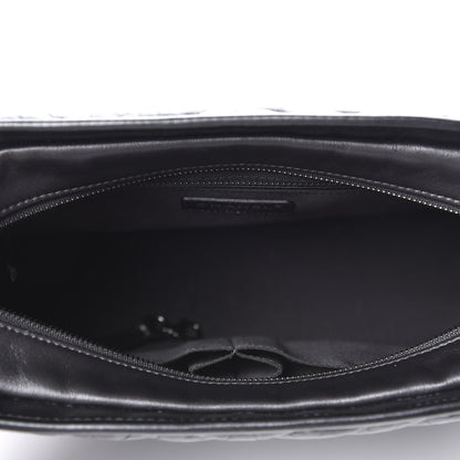 Chanel Aged Calfskin Chevron Quilted Medium Gabrielle Hobo Black 4 of 9