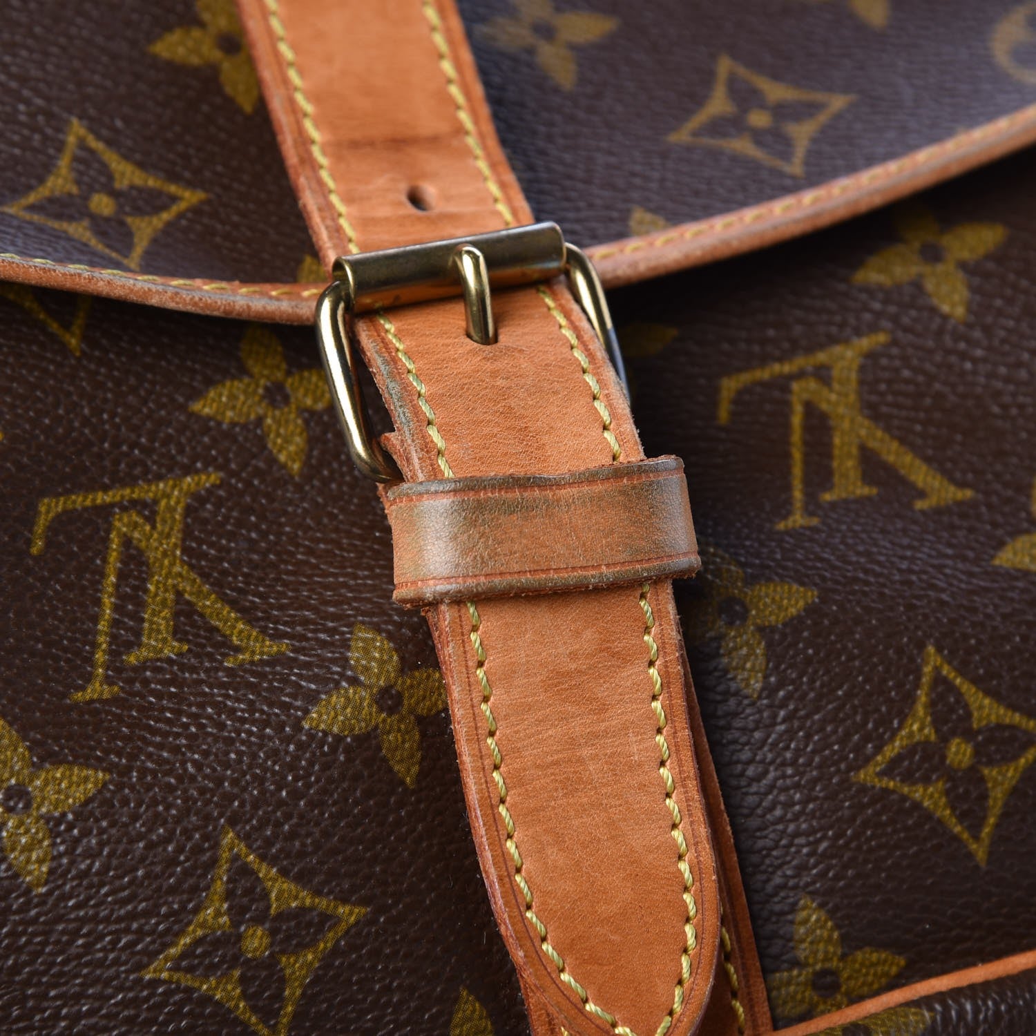 Louis Vuitton Monogram Saumur 35 14 of 17