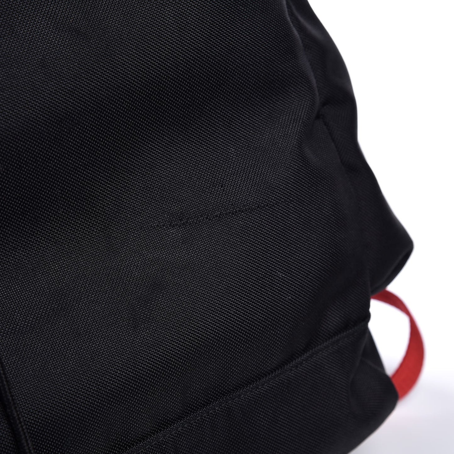 Techno Canvas Web Drawstring Backpack Black