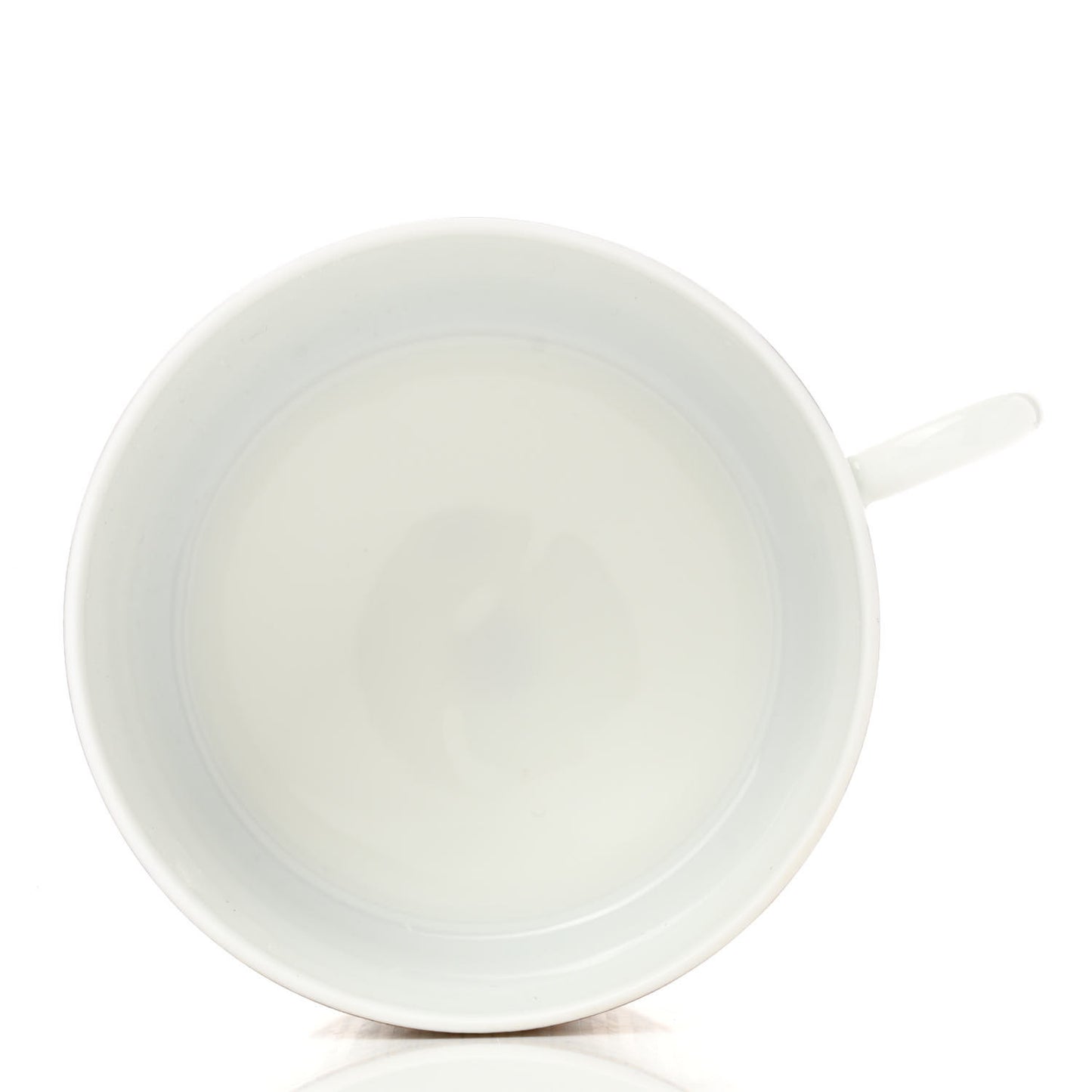 Porcelain Mosaique Au 24 Gold Breakfast Cup And Saucer Set Of 2