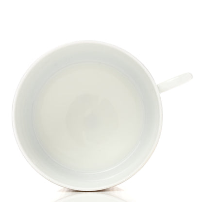 Hermes Porcelain Mosaique Au 24 Gold Breakfast Cup And Saucer Set Of 2 6 of 15