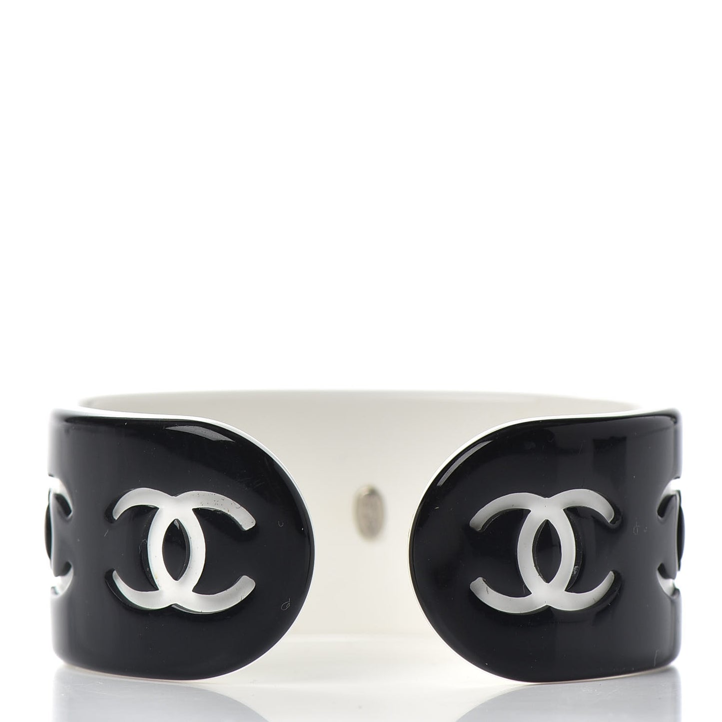 Resin CC Cuff Black White