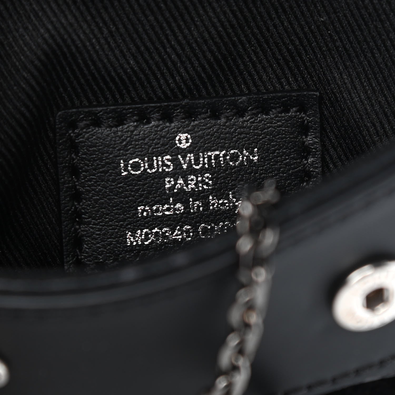 Louis Vuitton Monogram Eclipse Mini Steamer Pouch 6 of 9