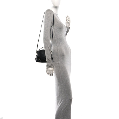 Givenchy Tumbled Calfskin Nano Voyou Bag Black 2 of 10
