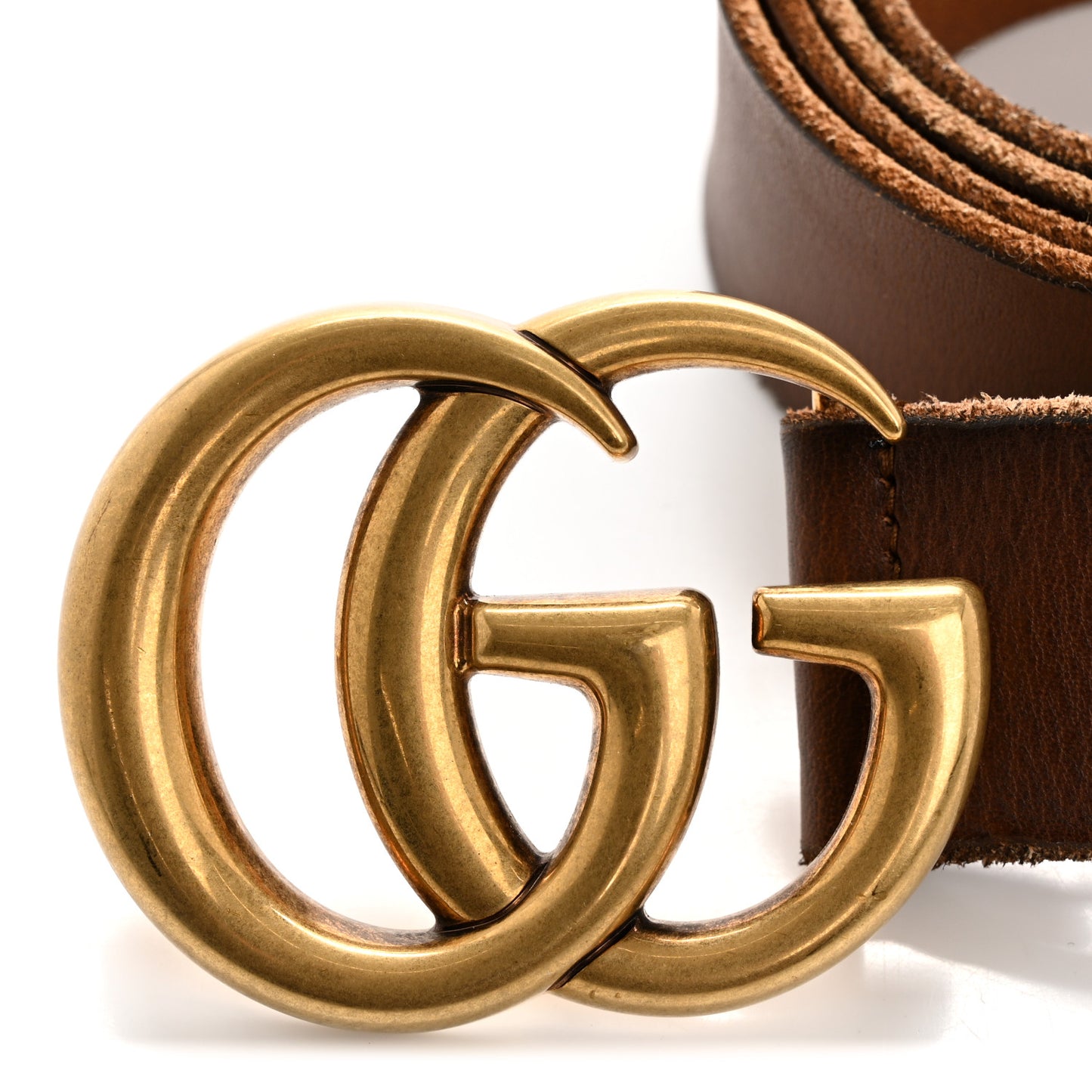 Faded Calfskin Double G 40mm Belt 110 44 Cuir