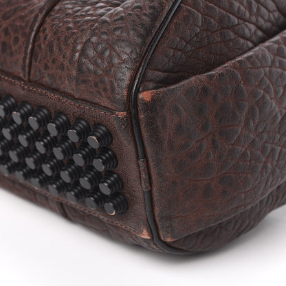 Alexander Wang Pebbled Lambskin Rockie Brown Matte Black Hardware 9 of 10