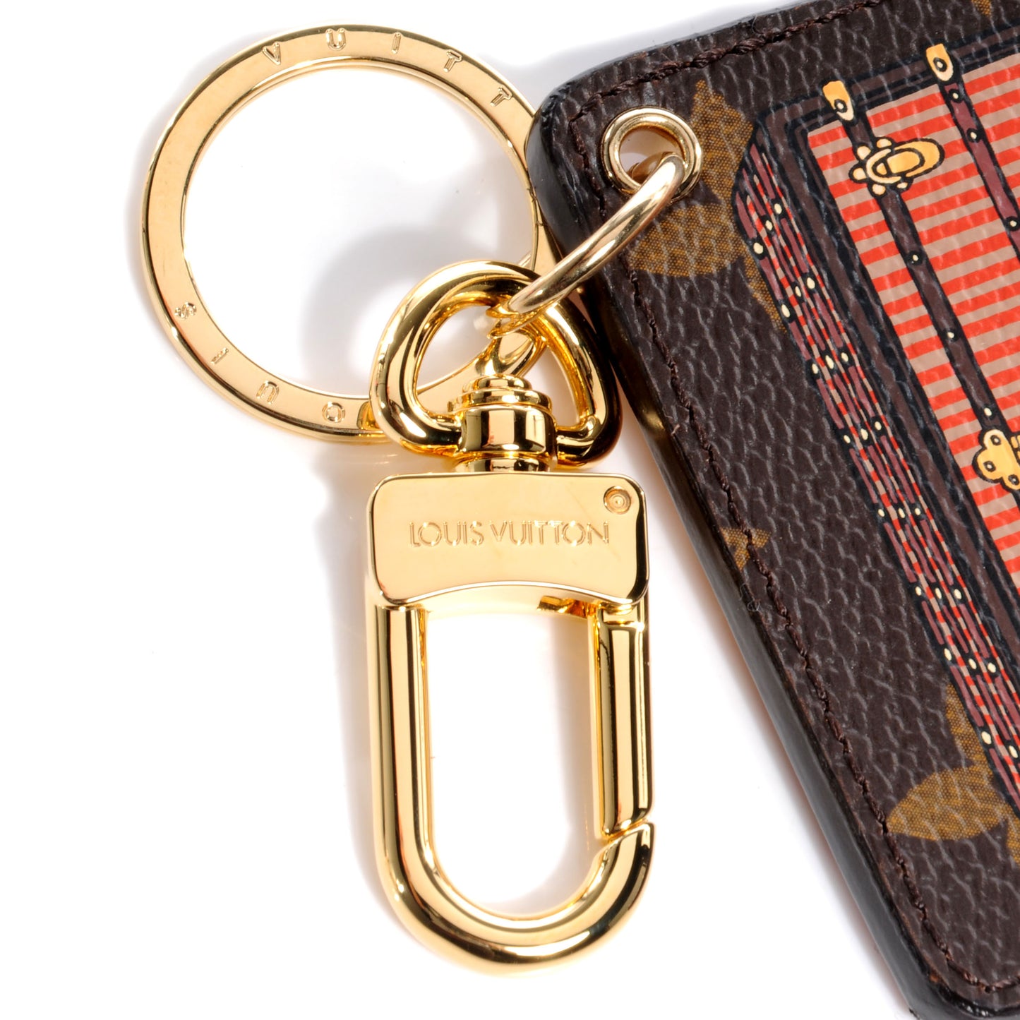 Monogram Illustre Trunk Key Holder Bordeaux