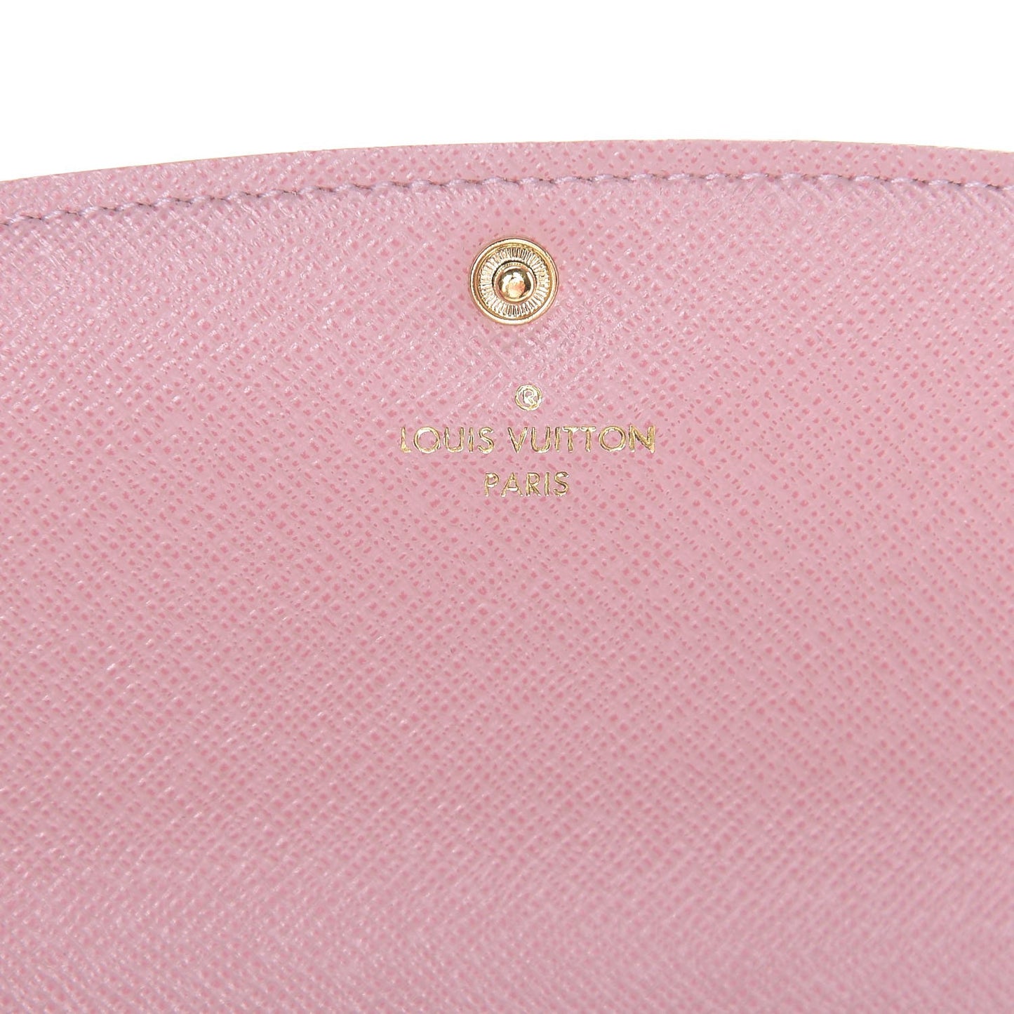 Damier Azur Emilie Wallet Rose Ballerine