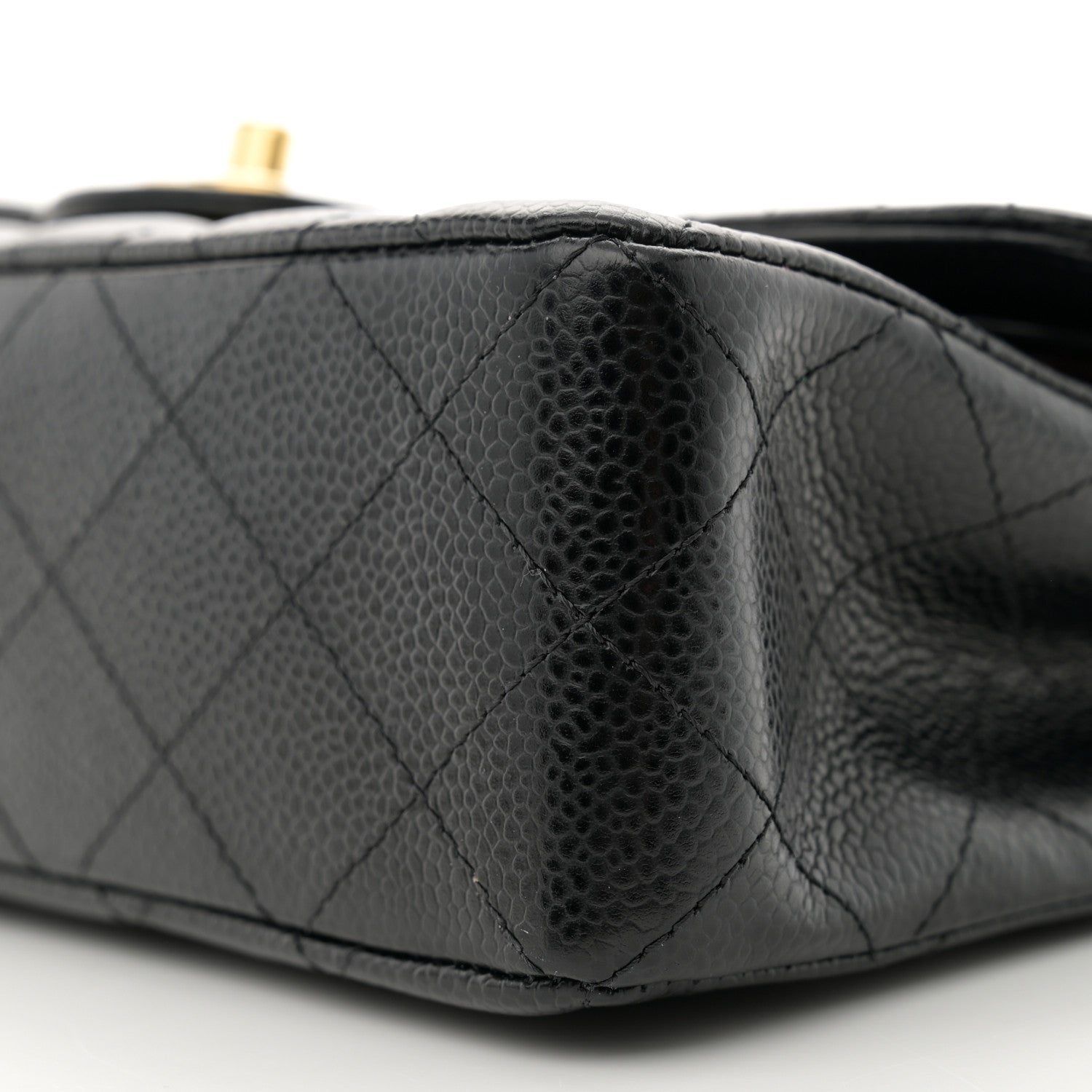 Chanel Caviar Quilted Small Double Flap Black 10 of 11