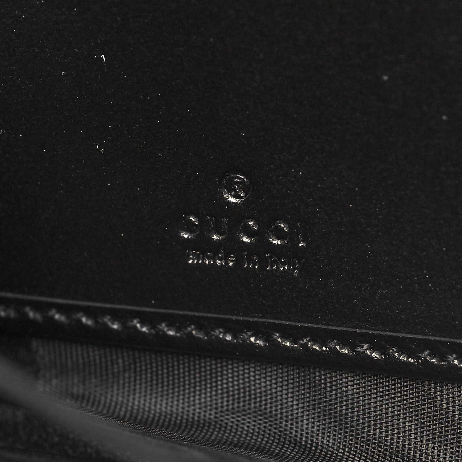 Gucci Calfskin Matelasse GG Marmont Zip Around Wallet Black 6 of 11