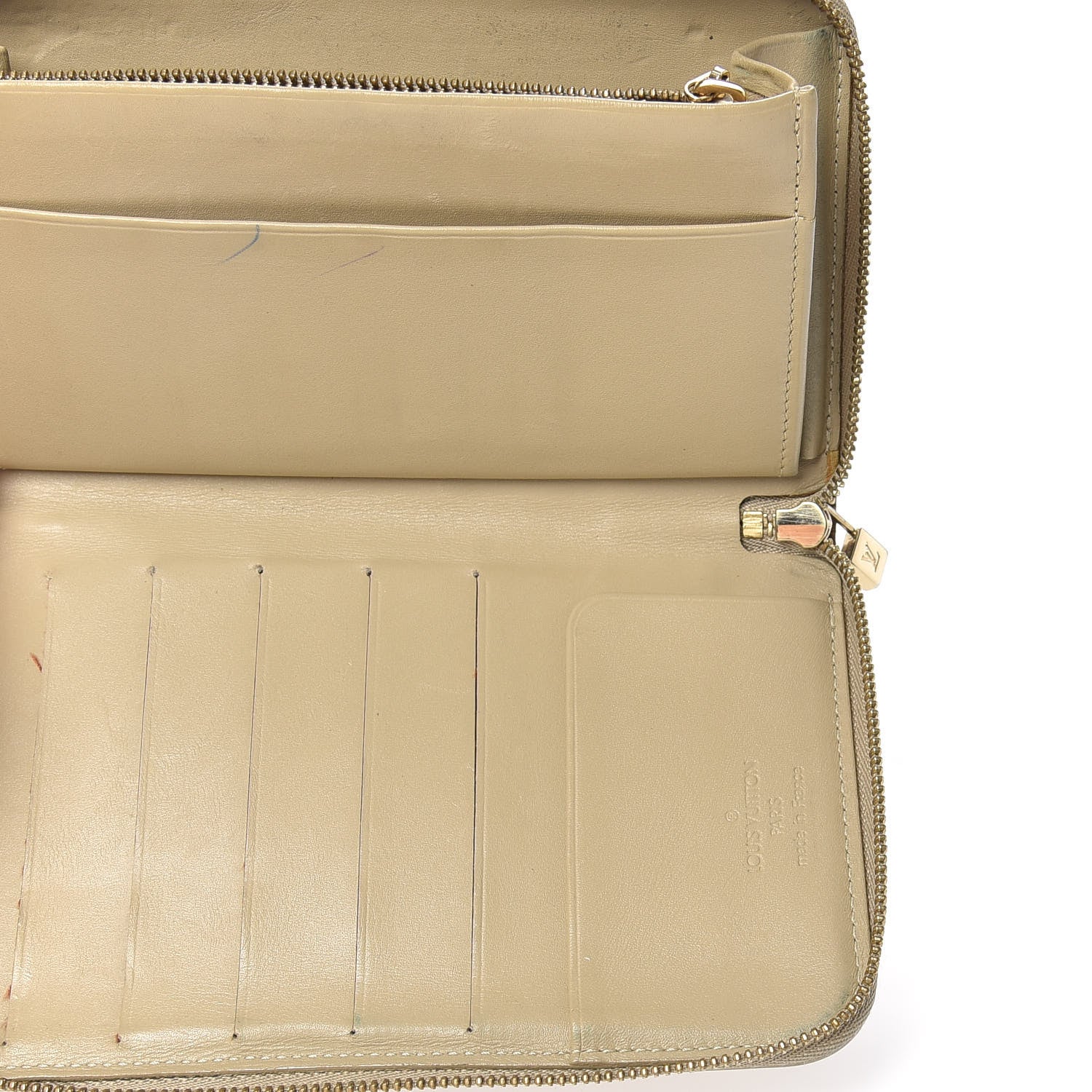 Louis Vuitton Vernis Eldridge Wallet Beige 5 of 10
