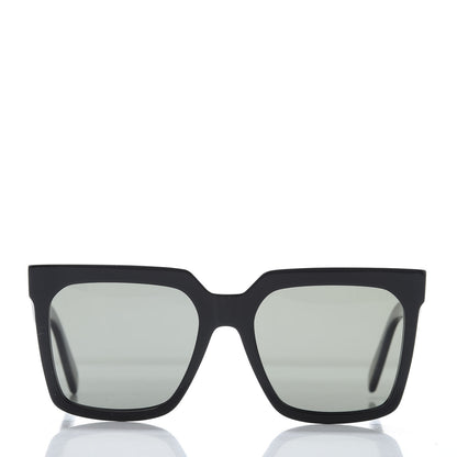 Celine Acetate Polarized Oversized Sunglasses CL4055IN Black 2 of 8