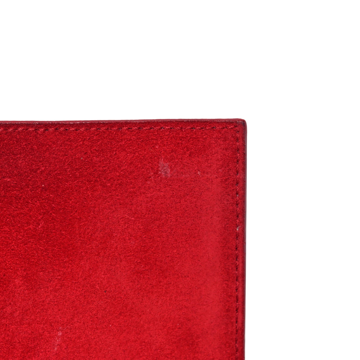 Saint Laurent Grain De Poudre Small Monogram Kate Satchel Red 10 of 12