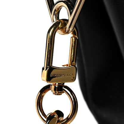 Louis Vuitton Lambskin Embossed Monogram Coussin PM Black 9 of 10