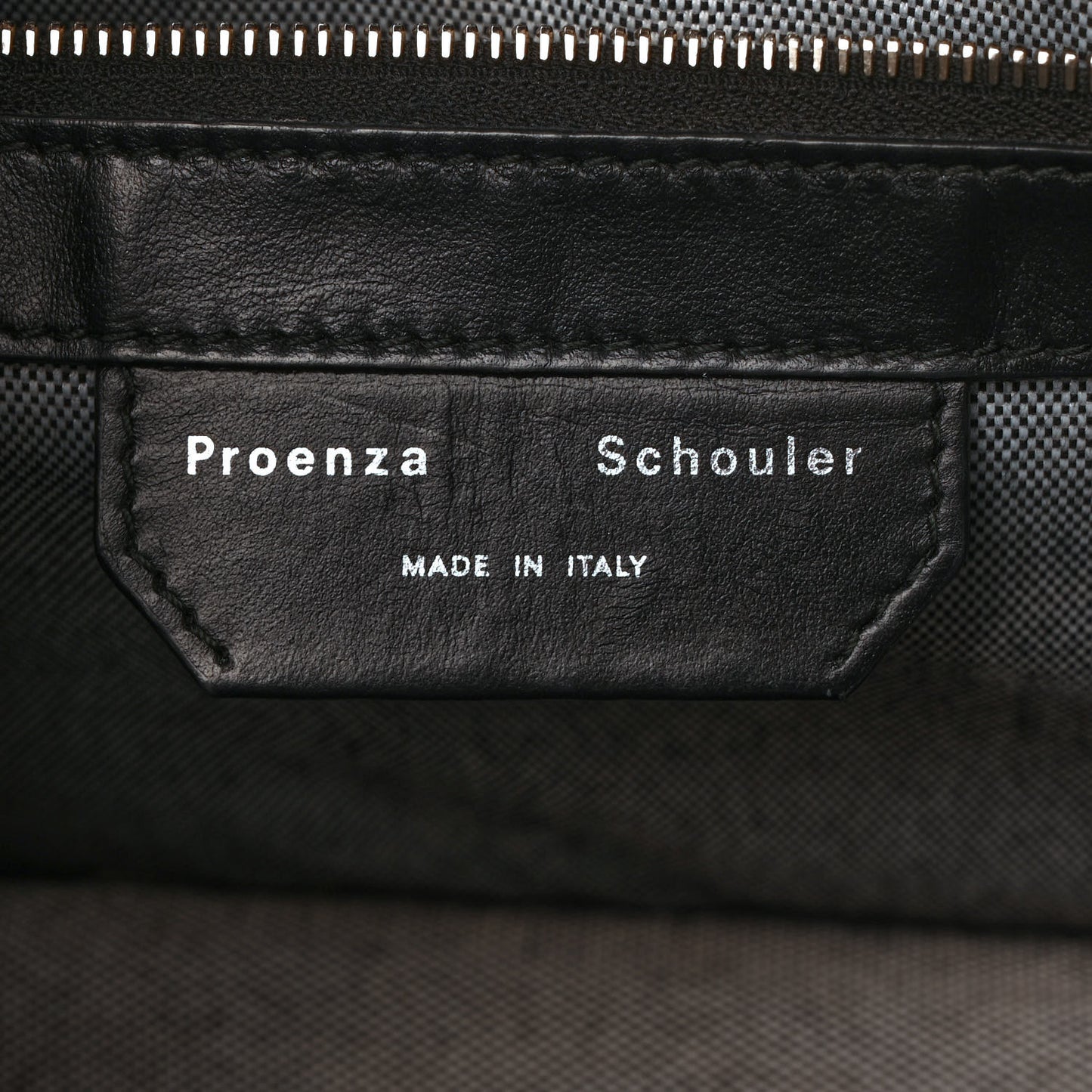 Metallic Python Calfskin Embossed Tiny PS1 Satchel Rose Gold