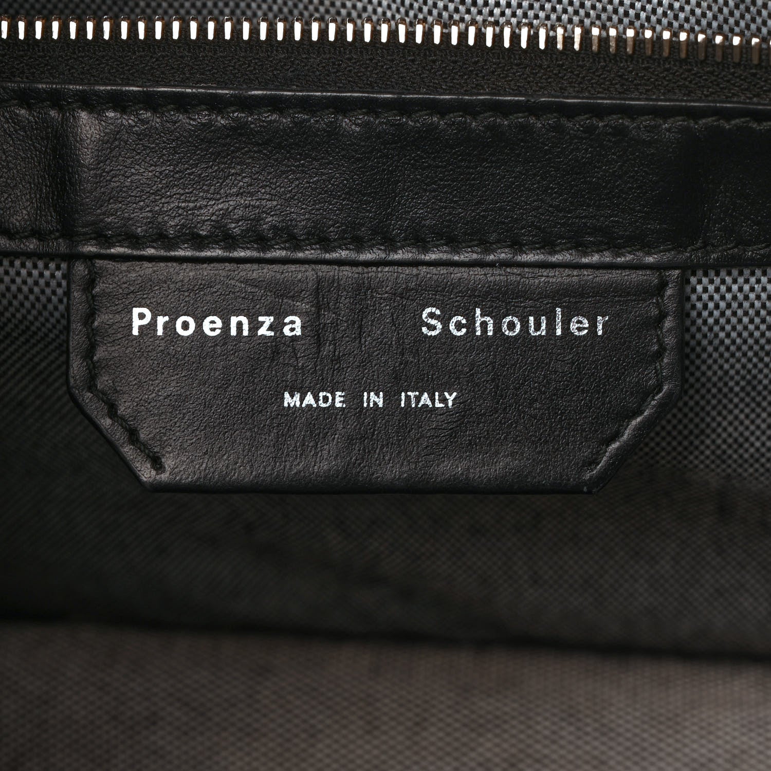 Proenza Schouler Metallic Python Calfskin Embossed Tiny PS1 Satchel Rose Gold 6 of 10