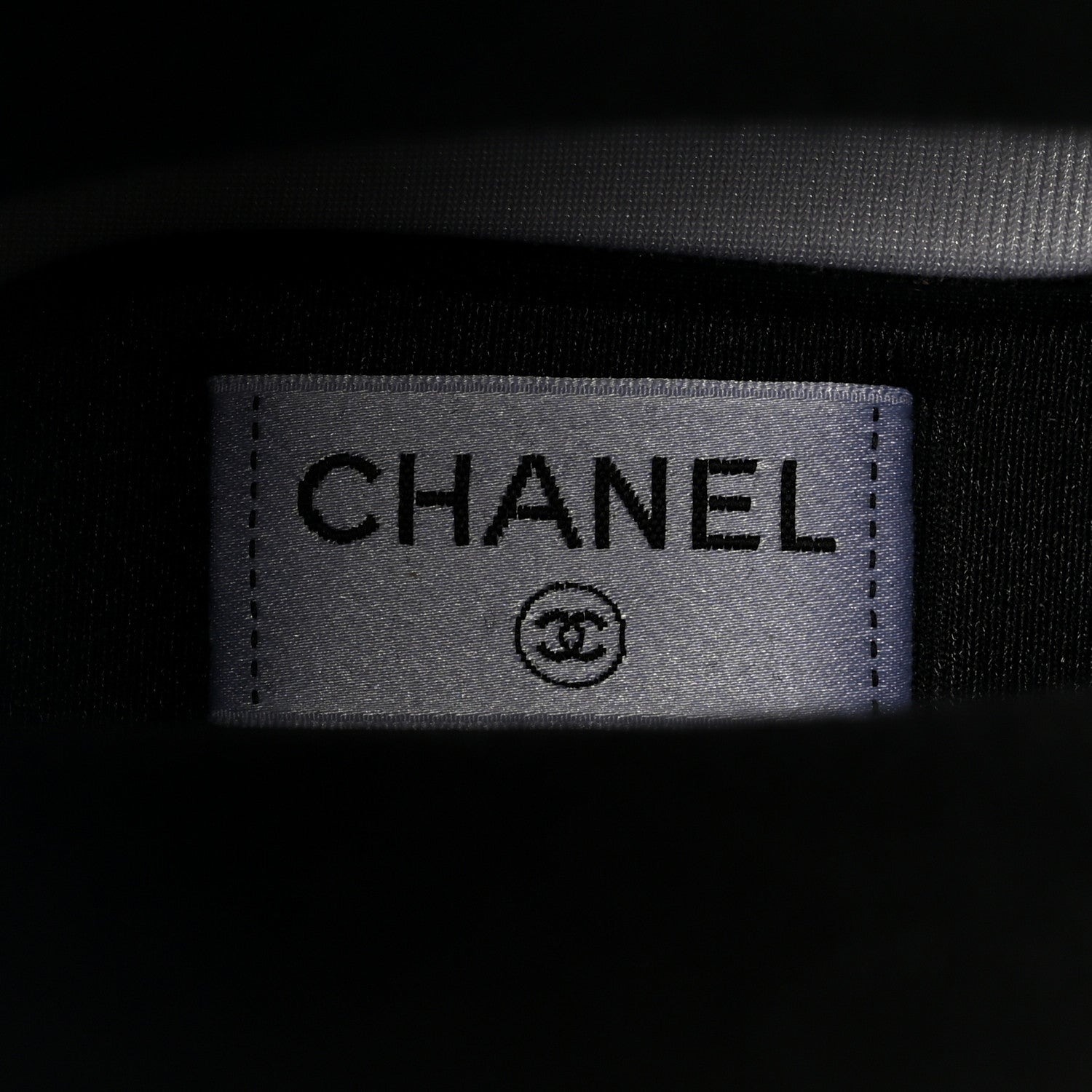 Chanel Caoutchouk CC High Boots 37 Black White 7 of 10