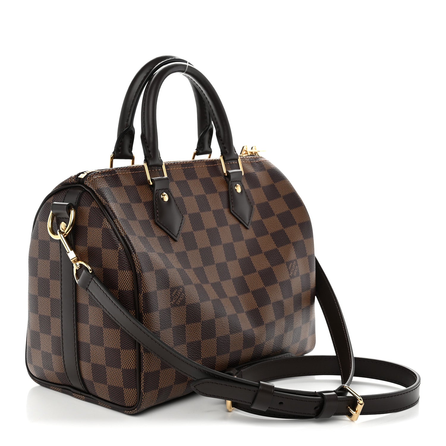 Louis Vuitton Damier Ebene Speedy Bandouliere 25 3 of 10