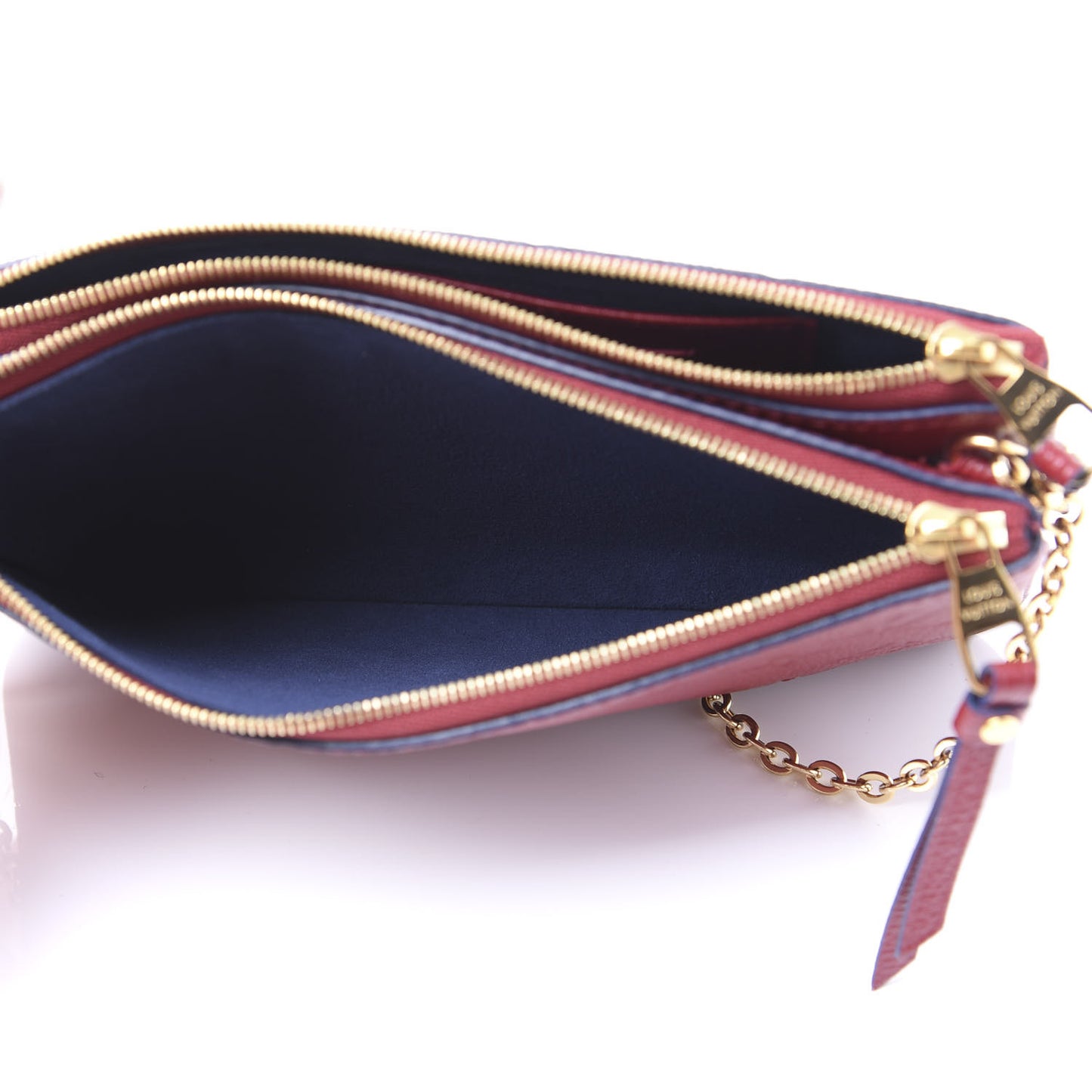 Empreinte Double Zip Pochette Cherry Berry