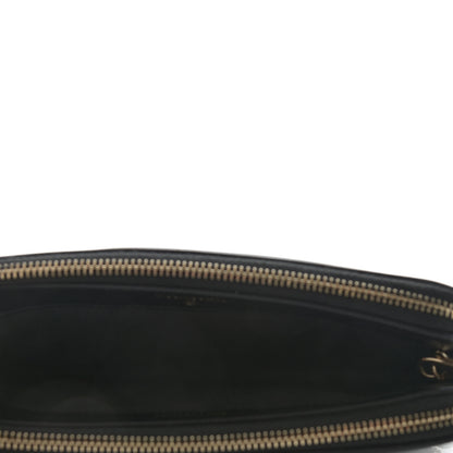 Chanel Caviar Quilted CC Filigree Clutch With Chain Black 5 of 13