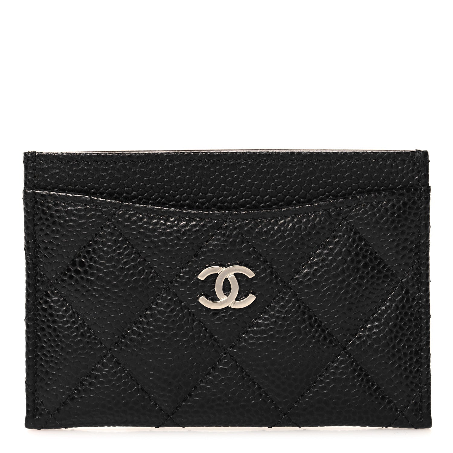 Chanel Caviar Quilted Card Holder Black 1 of 9