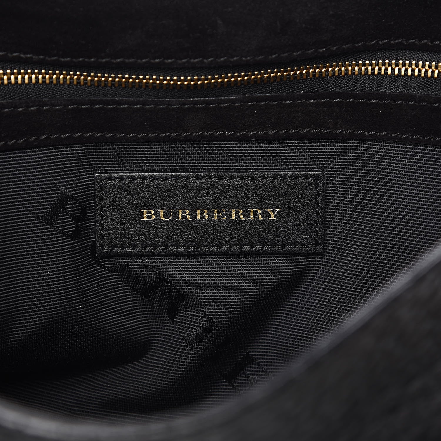 Burberry Signature Grain Medium Mildenhall Crossbody Bag Black 6 of 11
