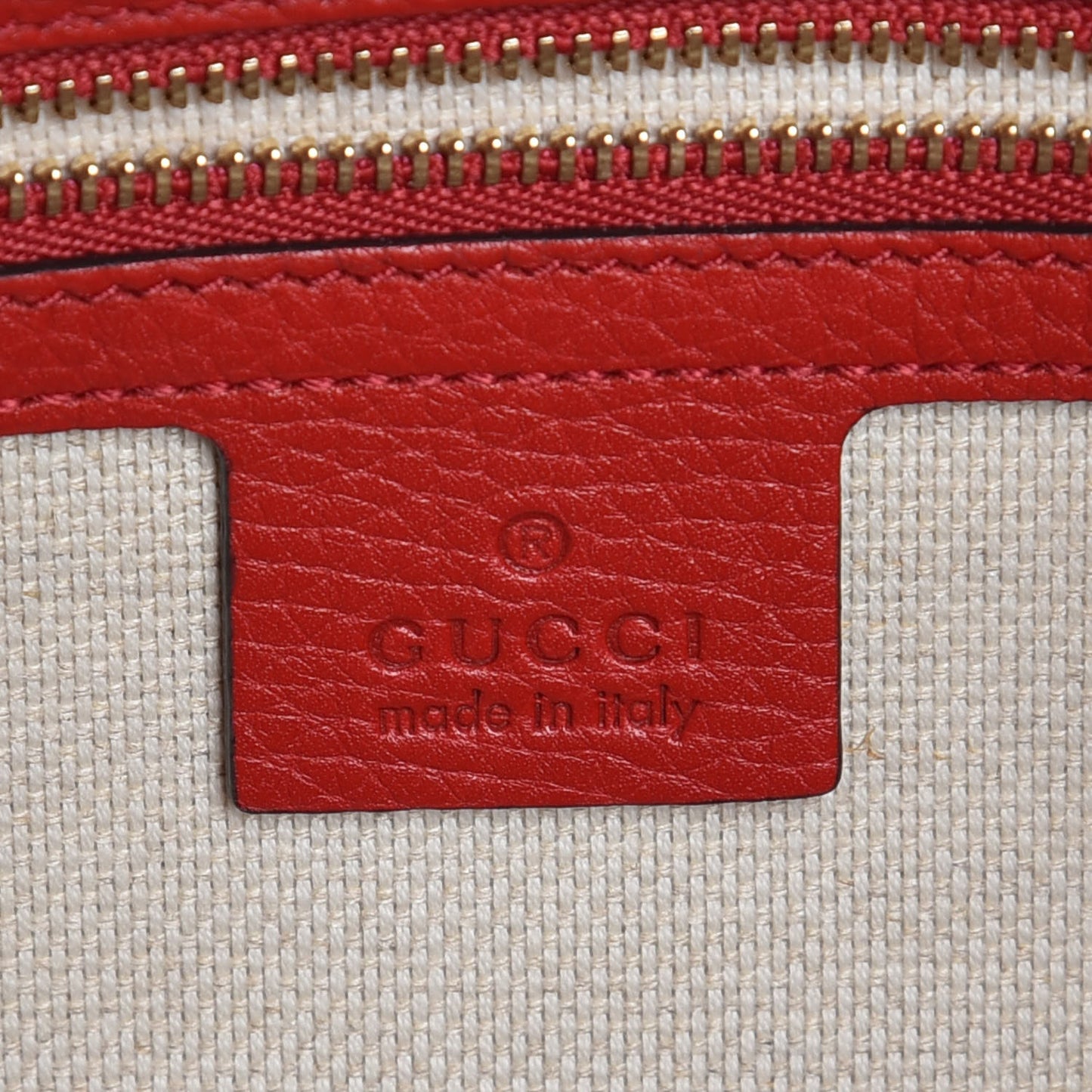 Cellarius Calfskin Medium Soho Chain Shoulder Bag Vibrant Red