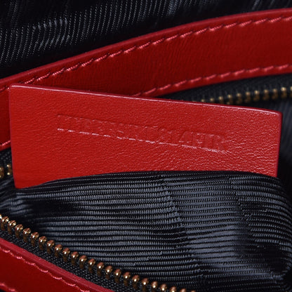 Burberry Calfskin Quilted Large Manor Tote Red 8 of 11