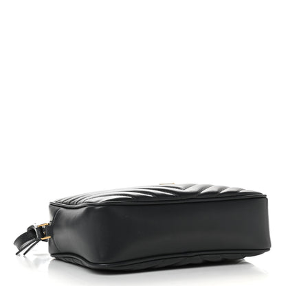 Saint Laurent Calfskin Matelasse Monogram Lou Camera Bag Asphalt 4 of 13