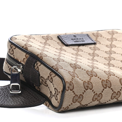 Gucci Monogram Belt Bag Dark Brown 5 of 9