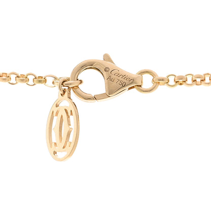 Cartier 18K Yellow Gold Snakewood Large Les Berlingtos de Cartier Necklace 3 of 4