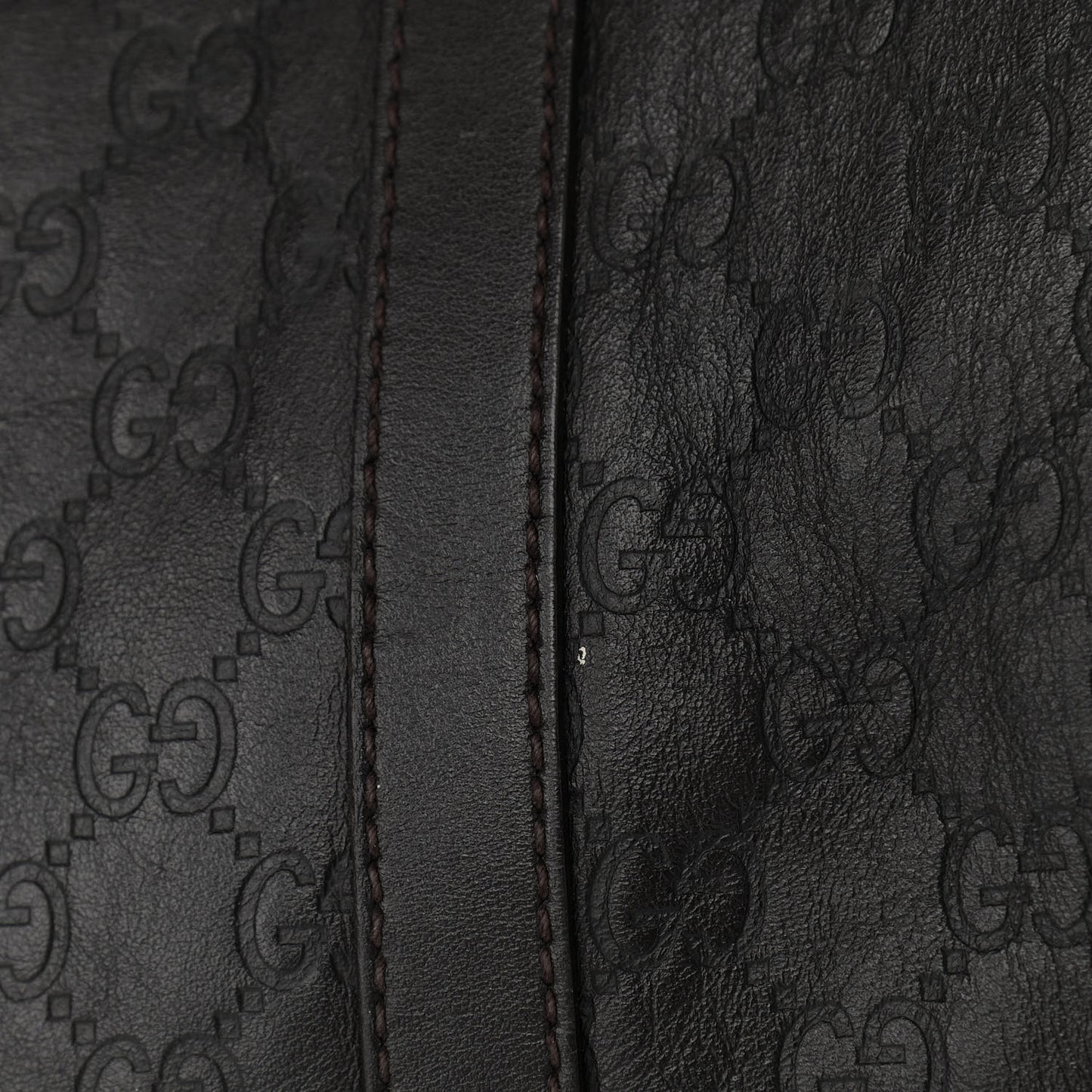 Guccissima Medium Joy Boston Dark Brown