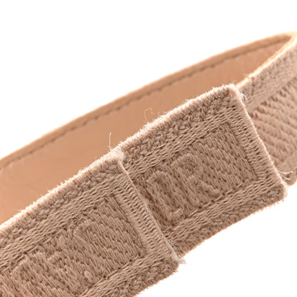 Christian Dior Mesh Plumetis Suede Ribbon J'Adior Slingback 65mm Pumps 37 Nude 10 of 10