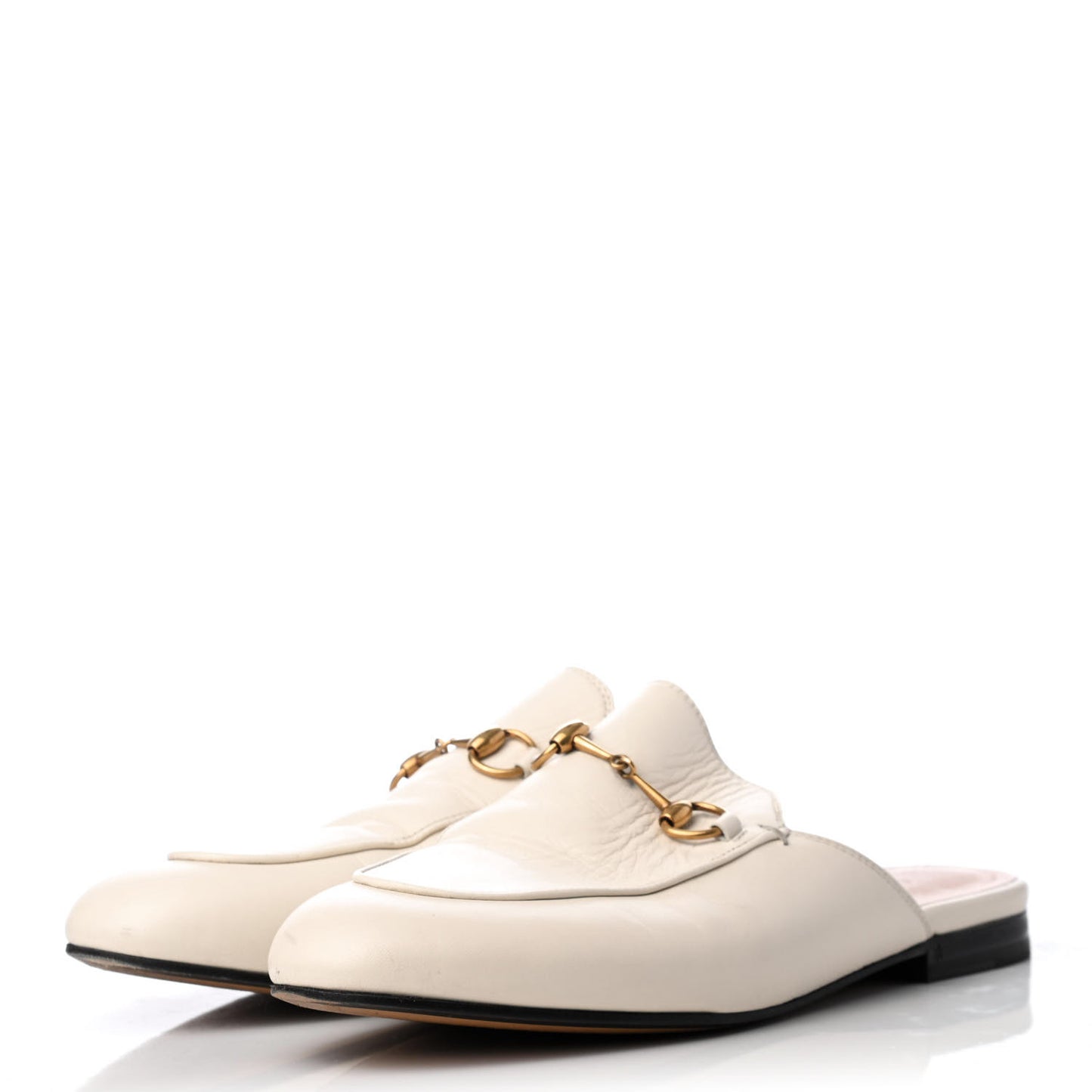 Malaga Kid Womens Princetown Slippers 39.5 Mystic White
