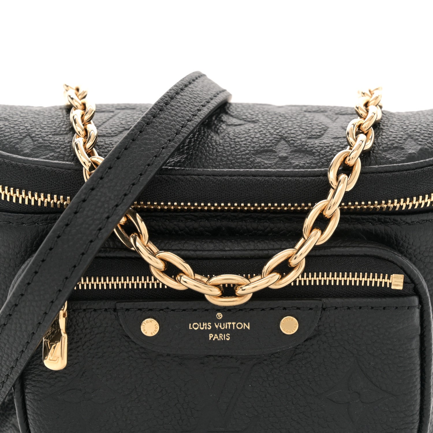 Louis Vuitton Empreinte Mini Bumbag Black 7 of 9