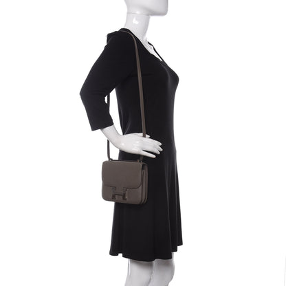 Hermes Epsom Constance 18 Etain 2 of 10