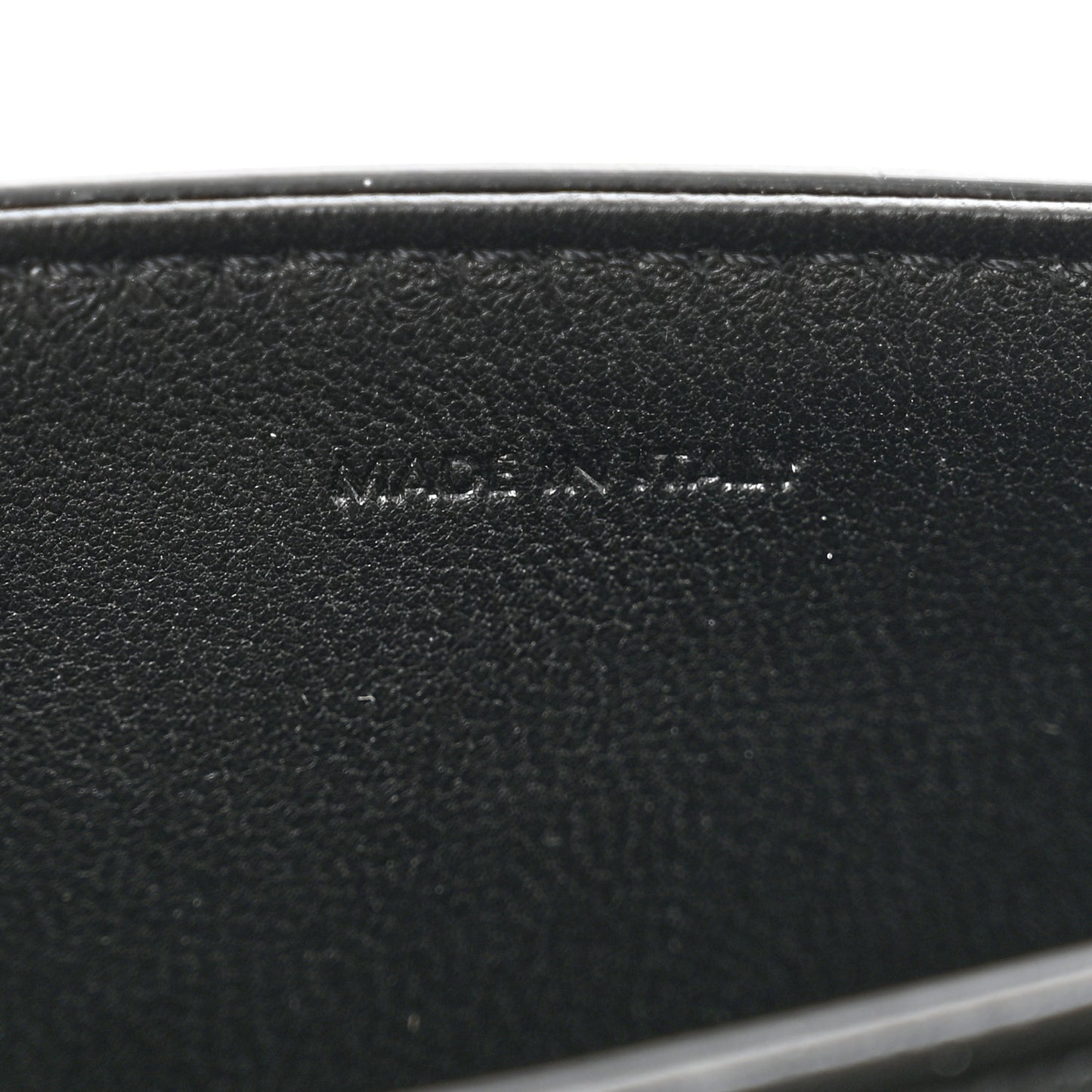 Shiny Calfskin Teen Triomphe Black