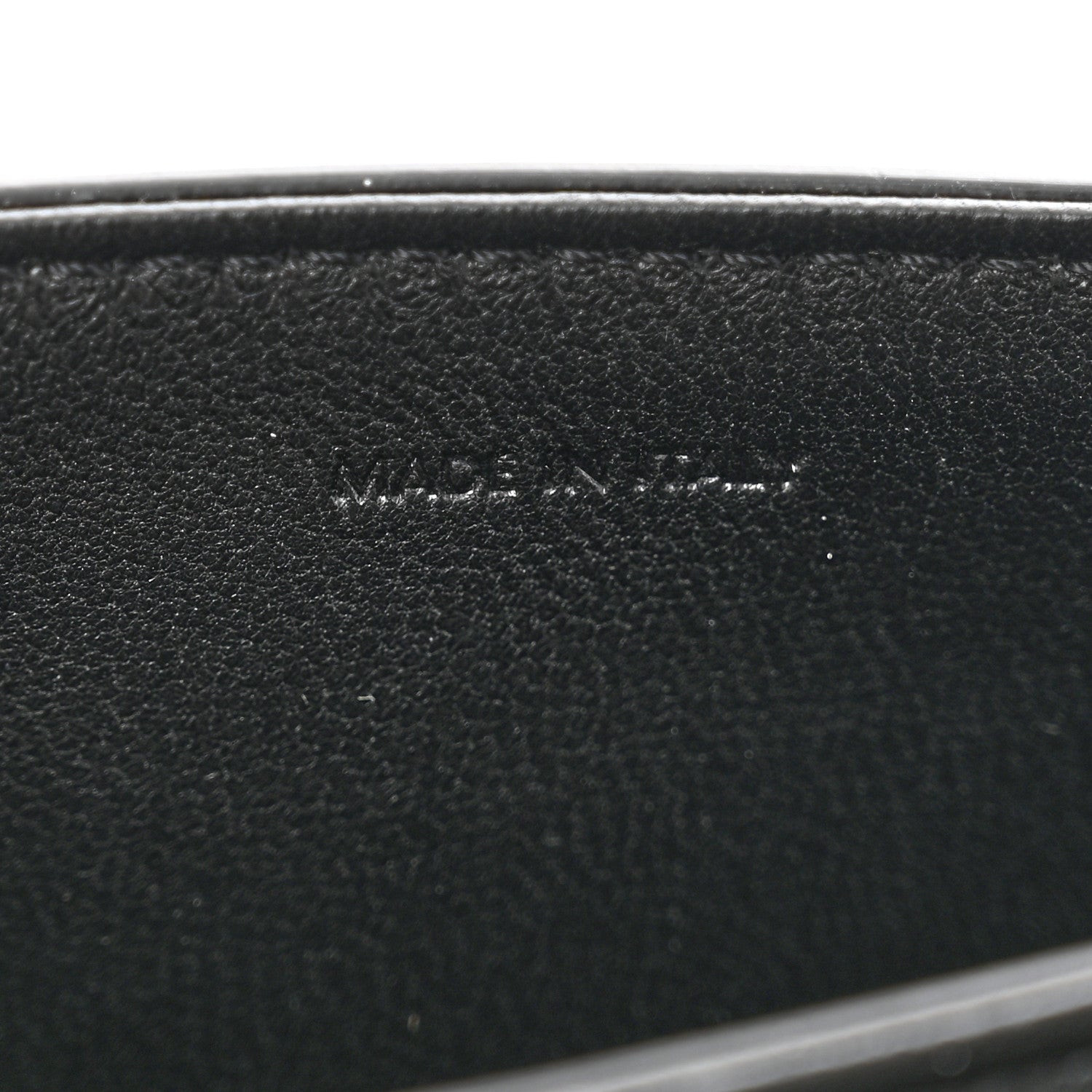 Celine Shiny Calfskin Teen Triomphe Black 7 of 10