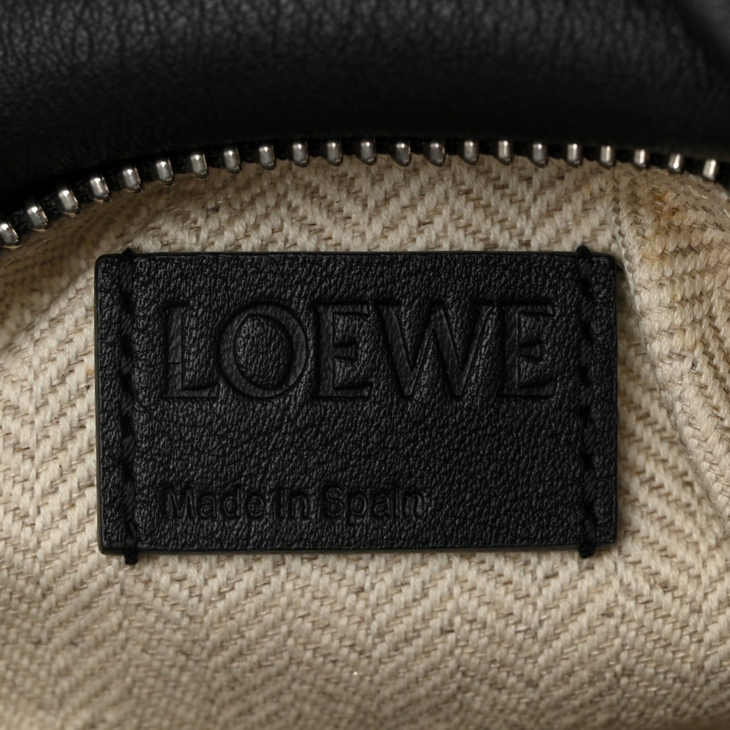 Loewe Calfskin Small Puzzle Bag Black 6 of 9