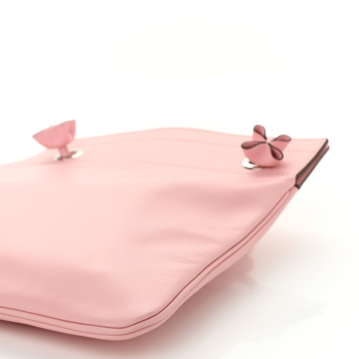 Hermes Milo Lambskin Swift Mini Aline Rose Sakura 9 of 9