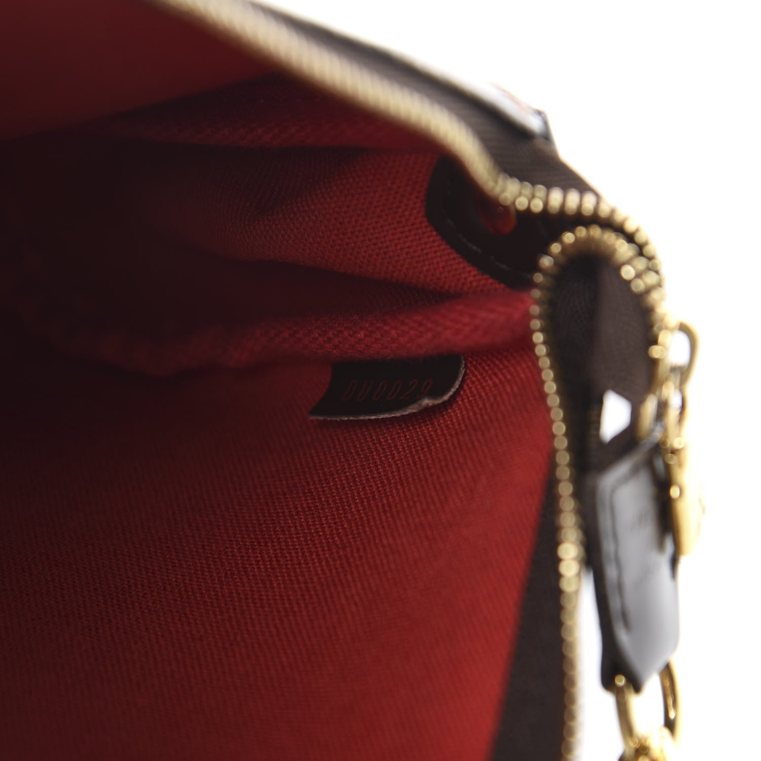 Louis Vuitton Damier Ebene Eva Clutch 7 of 10