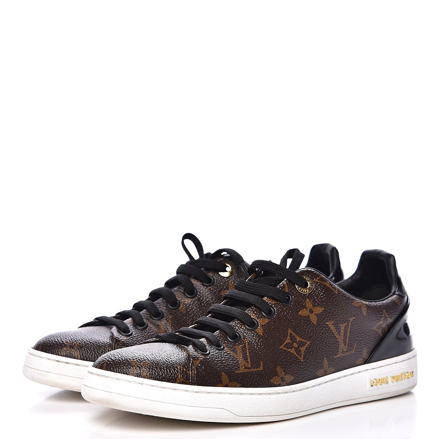 Patent Monogram Frontrow Sneakers 37.5