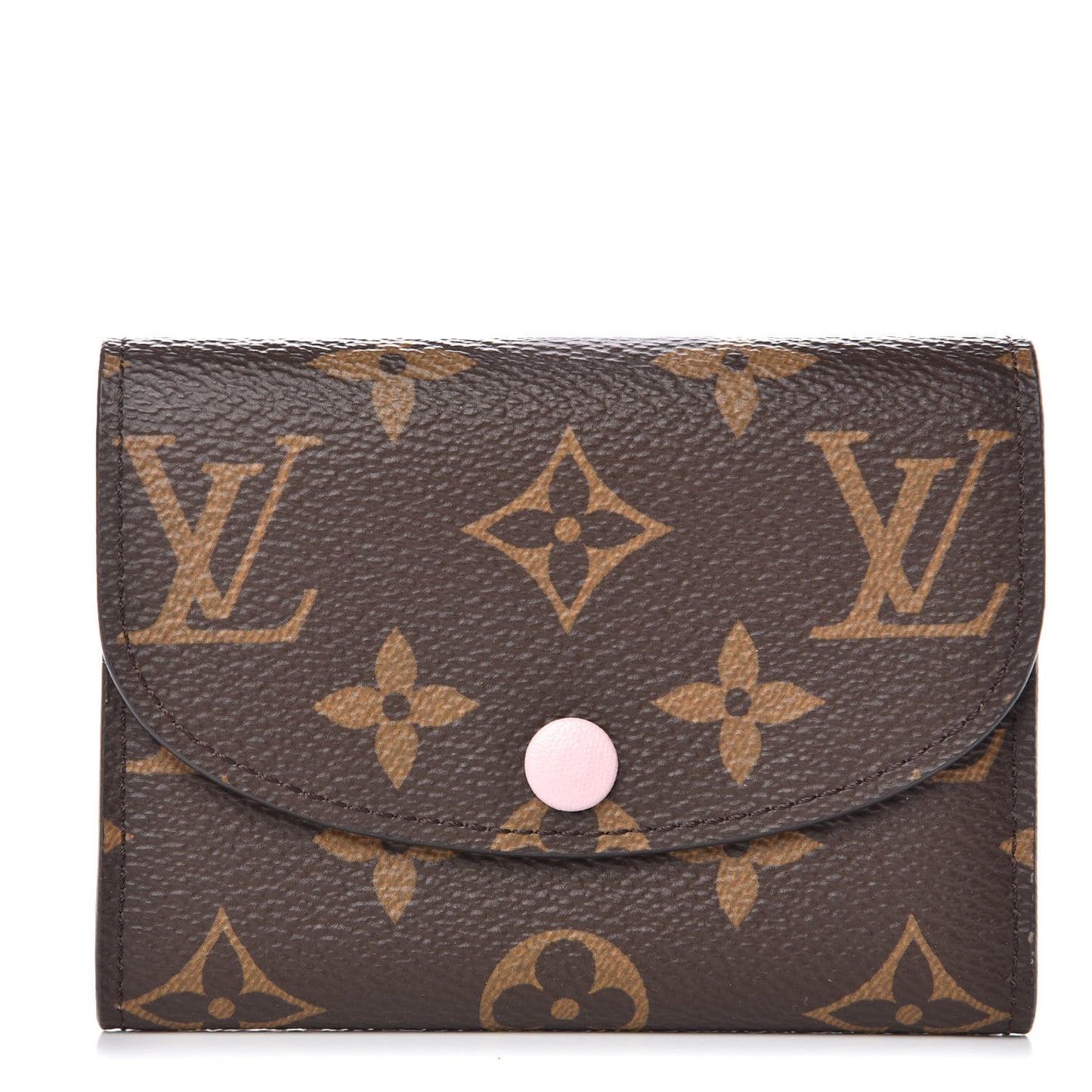 Monogram Rosalie Coin Purse Rose Ballerine