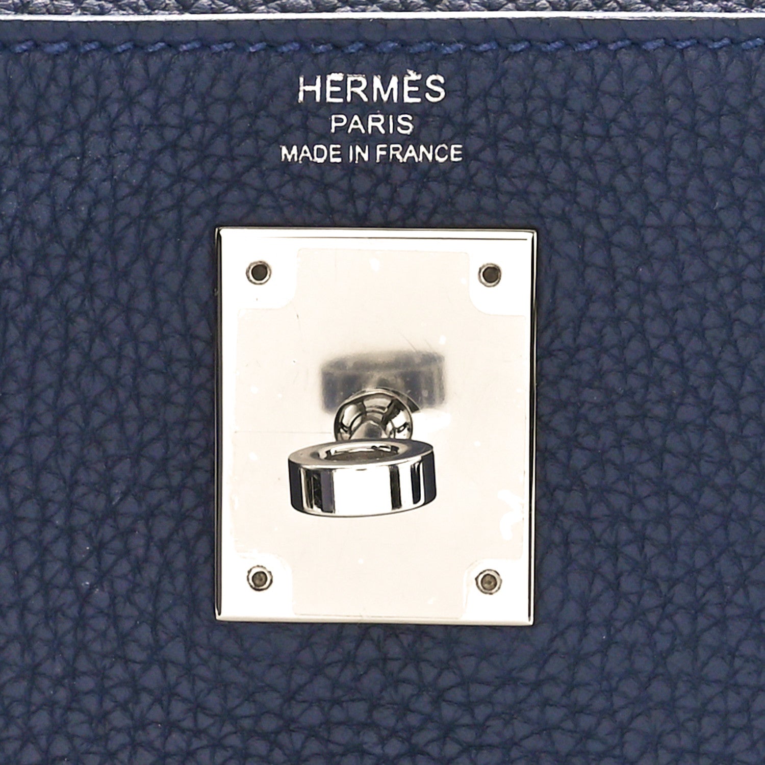 Hermes Togo Kelly Retourne 28 Bleu Nuit 6 of 10