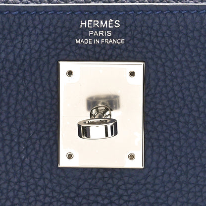 Hermes Togo Kelly Retourne 28 Bleu Nuit 6 of 10