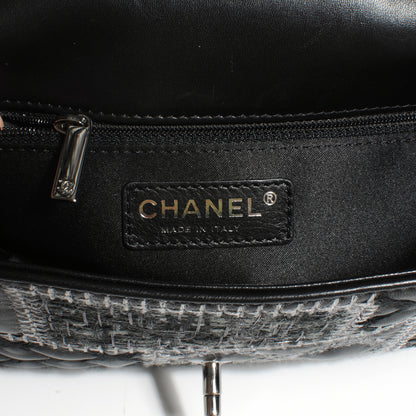 Chanel Lambskin Patchwork Stitched Small Flap Black 7 of 9